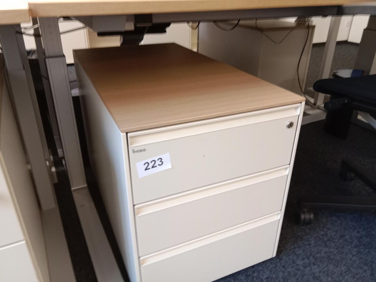 BENE Rollcontainer, Ma&szlig;e: ca T 80 cm x B 43 cm