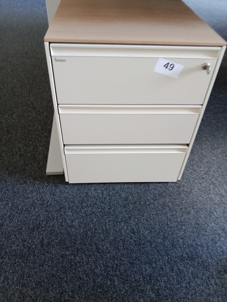 BENE Rollcontainer, Ma&szlig;e: ca T 80 cm x B 43 cm