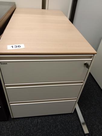 BENE Rollcontainer, Maße: ca T 80 cm x B 43 cm BENE Rollcontainer, Maße: ca T 80 cm x B 43 cm