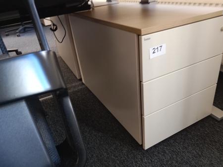 BENE Rollcontainer, Maße: ca T 80 cm x B 43 cm BENE Rollcontainer, Maße: ca T 80 cm x B 43 cm