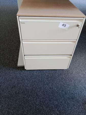 BENE Rollcontainer, Maße: ca T 80 cm x B 43 cm BENE Rollcontainer, Maße: ca T 80 cm x B 43 cm