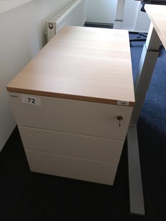 BENE Rollcontainer, Maße: ca T 80 cm x B 43 cm BENE Rollcontainer, Maße: ca T 80 cm x B 43 cm
