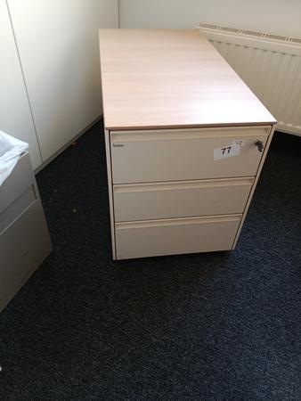BENE Rollcontainer, Maße: ca T 80 cm x B 43 cm BENE Rollcontainer, Maße: ca T 80 cm x B 43 cm