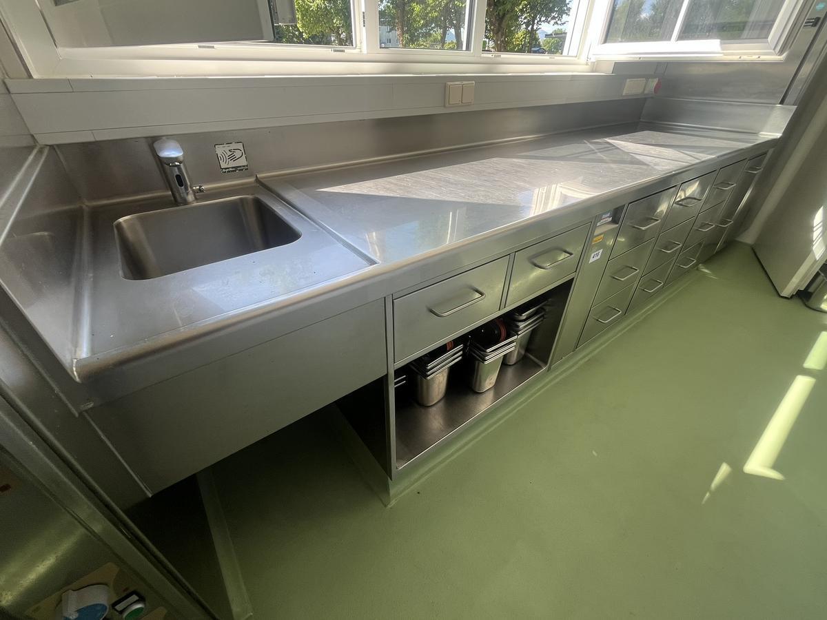 Edelstahlmodul 315/78/78 cm mit Sp&uuml;lbecken 34/39/20 mit Armatur?d=2026-09-07 21:00:14