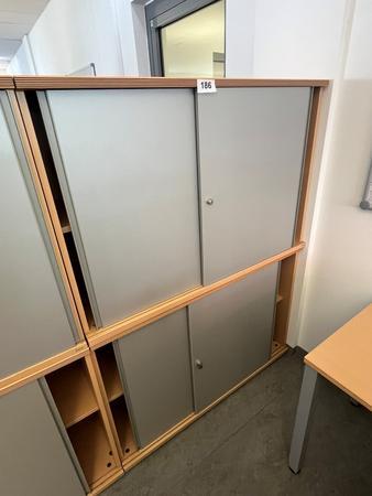 BENE Aktenschrank, 2teilig, bestehend aus Ober- und Unterschrank, 2 Ordnerhöhen, Maße jeweils 120 x 45 x 80 cm BENE Aktenschrank, 2teilig, bestehend aus Ober- und Unterschrank, 2 Ordnerhöhen, Maße jeweils 120 x 45 x 80 cm