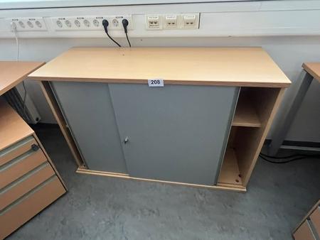 BENE Aktenschrank, 2 Ordnerhöhen, Maße ca. 120 x 45 x 80 cm BENE Aktenschrank, 2 Ordnerhöhen, Maße ca. 120 x 45 x 80 cm
