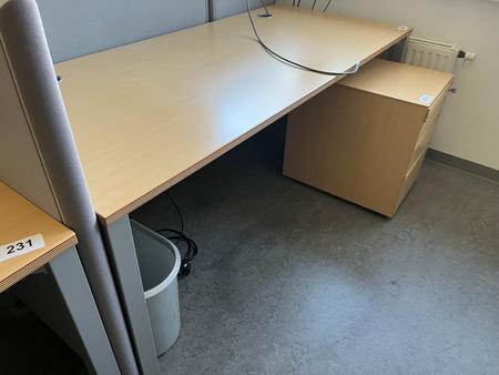 BENE Schreibtisch ca. 180 x 80 cm BENE Schreibtisch ca. 180 x 80 cm