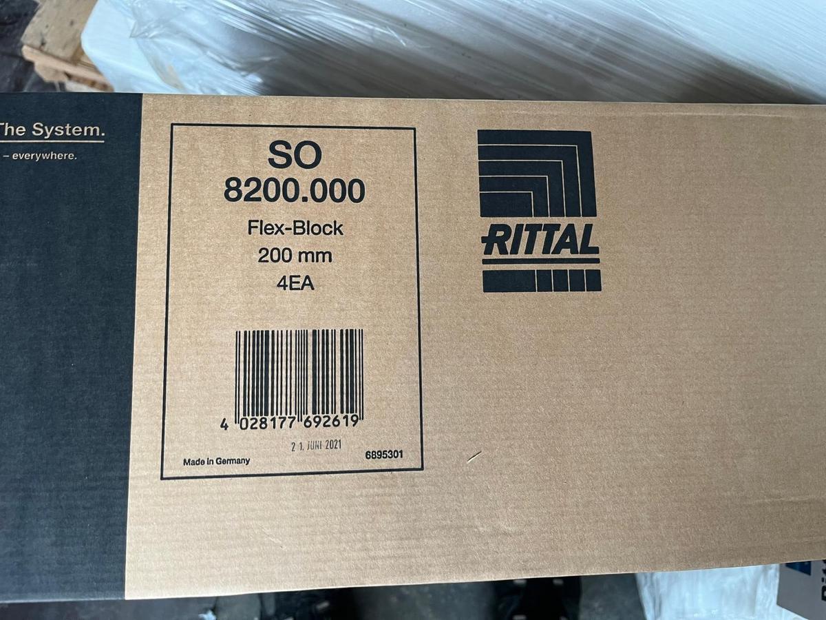 21 Stk. Rittal Flex-Block 200 mm Art.-Nr. SO 8200.000