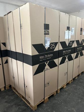 Rittal VX 25 Anreih-Schranksystem, Ma�e: ca. 800 x 2000 x 600 mm, Art-Nr.VX 8806.000, Gewicht netto: 120,7 kg, RAL 7035 fabriksneu