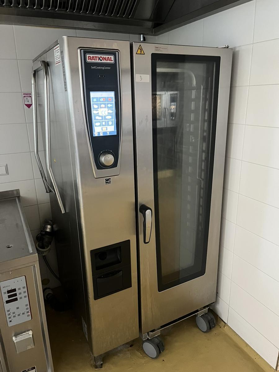 RATIONAL KOMBID&Auml;MPFER Self Cooking Center SCC W 201 , Elektro ,37 kW , ca. 90/80/180 cm