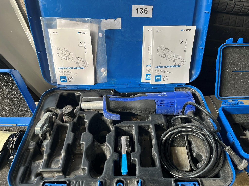 Geberit Eco 203 Novopress mit Zubeh&ouml;r