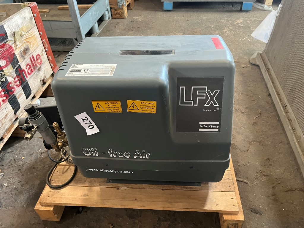 1 Atlas Copco LFX Druckluftkompresser