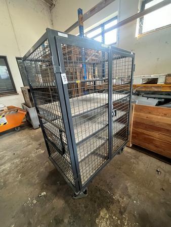 FETRA, 5-etagiger Material u Transportwagen Ma�e ca. L 140 x  B 85 x H 180 cm, Traglast 500 kg