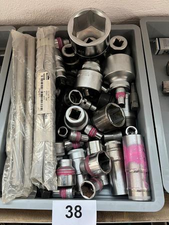 Gro�posten div. Stahlwille, Hazet-Nussen in div. Gr��en