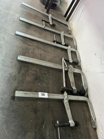 5 Stk. Bessey Spezialzwingen 500 x 175