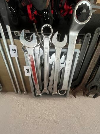 1 Kassette mit Ring- und Gabelschl�sseln