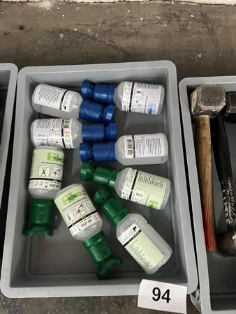 1 Kassette mit Augensp�lungen