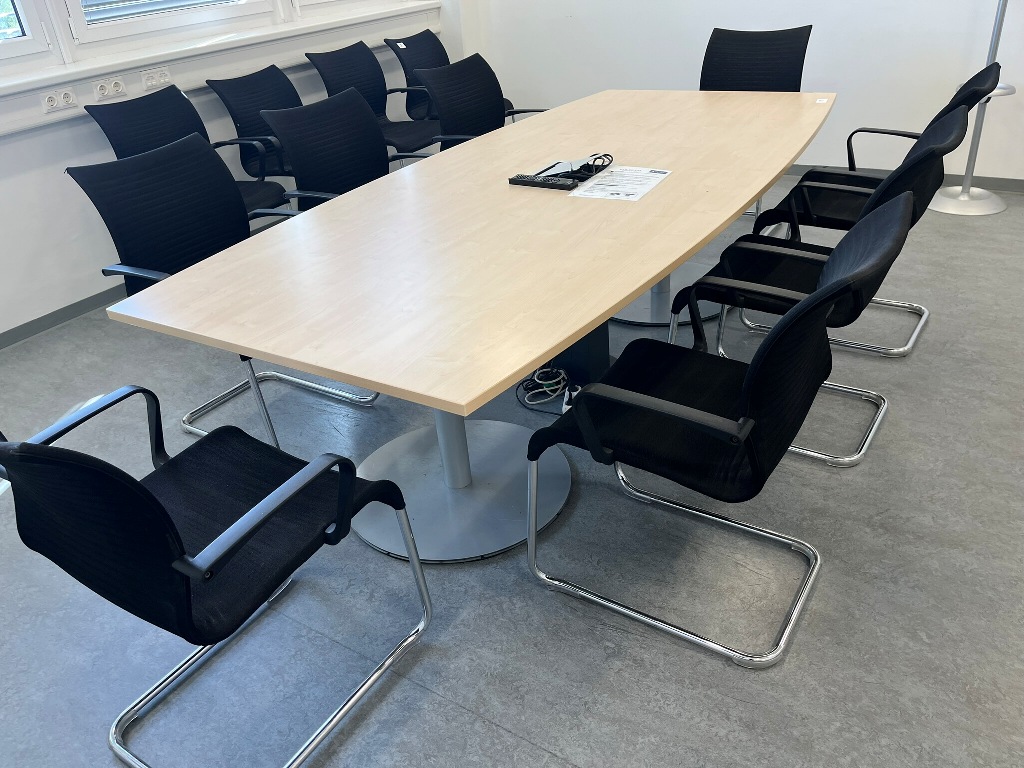 Besprechungstisch in Ahorn, Ma&szlig;e: ca. 260 x 120 cm?d=2026-09-23 23:06:46