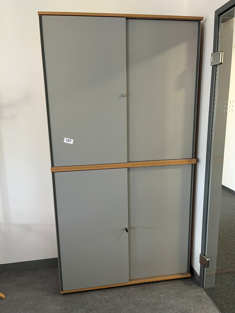 Hali Aktenschrank-Kombination, 2teilig, bestehend aus Ober- und Unterschrank je 120 x 45 x 110 cm?d=2026-09-23 23:54:25