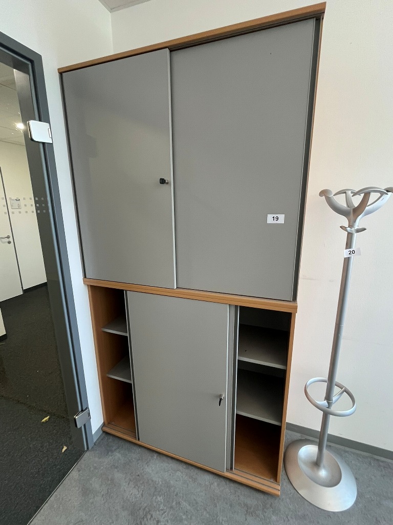 Hali Aktenschrank-Kombination, 2teilig, bestehend aus Ober- und Unterschrank je 120 x 45 x 110 cm?d=2026-09-23 23:06:45