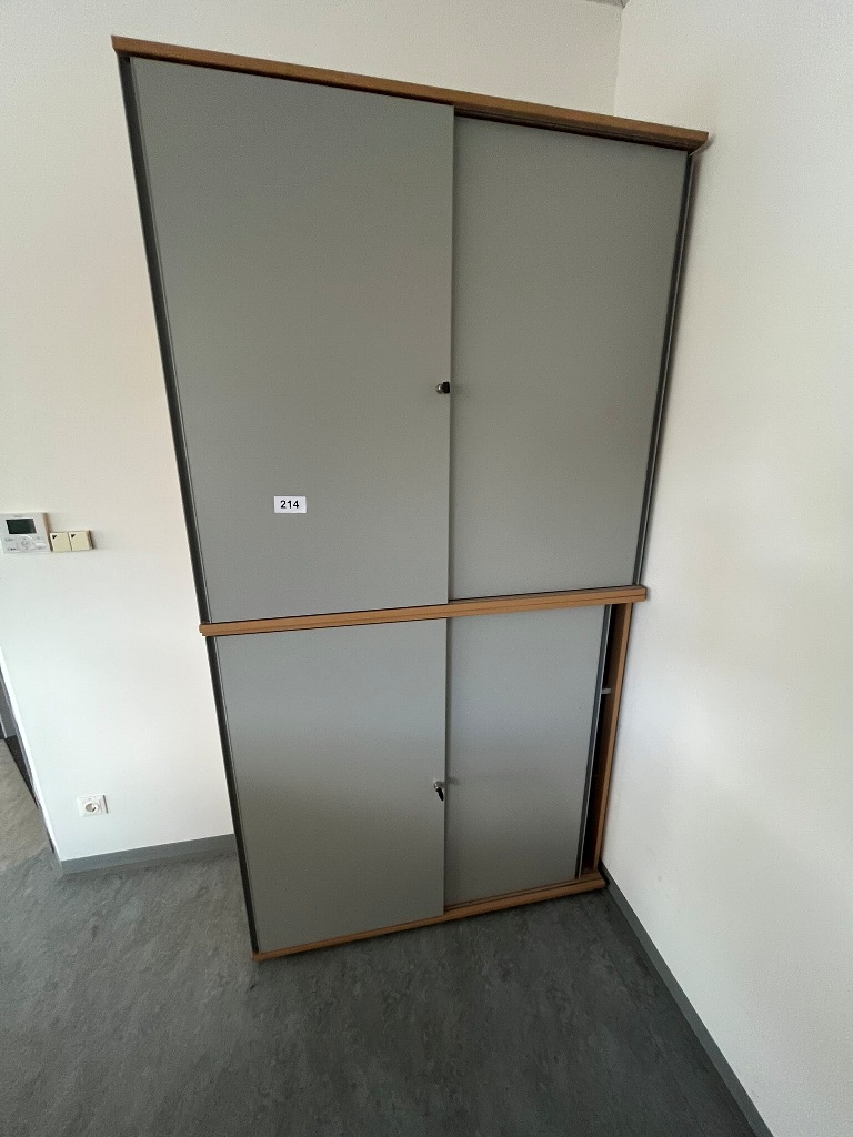 Hali Aktenschrank-Kombination, 2teilig, bestehend aus Ober- und Unterschrank je 120 x 45 x 110 cm?d=2026-09-23 23:07:35