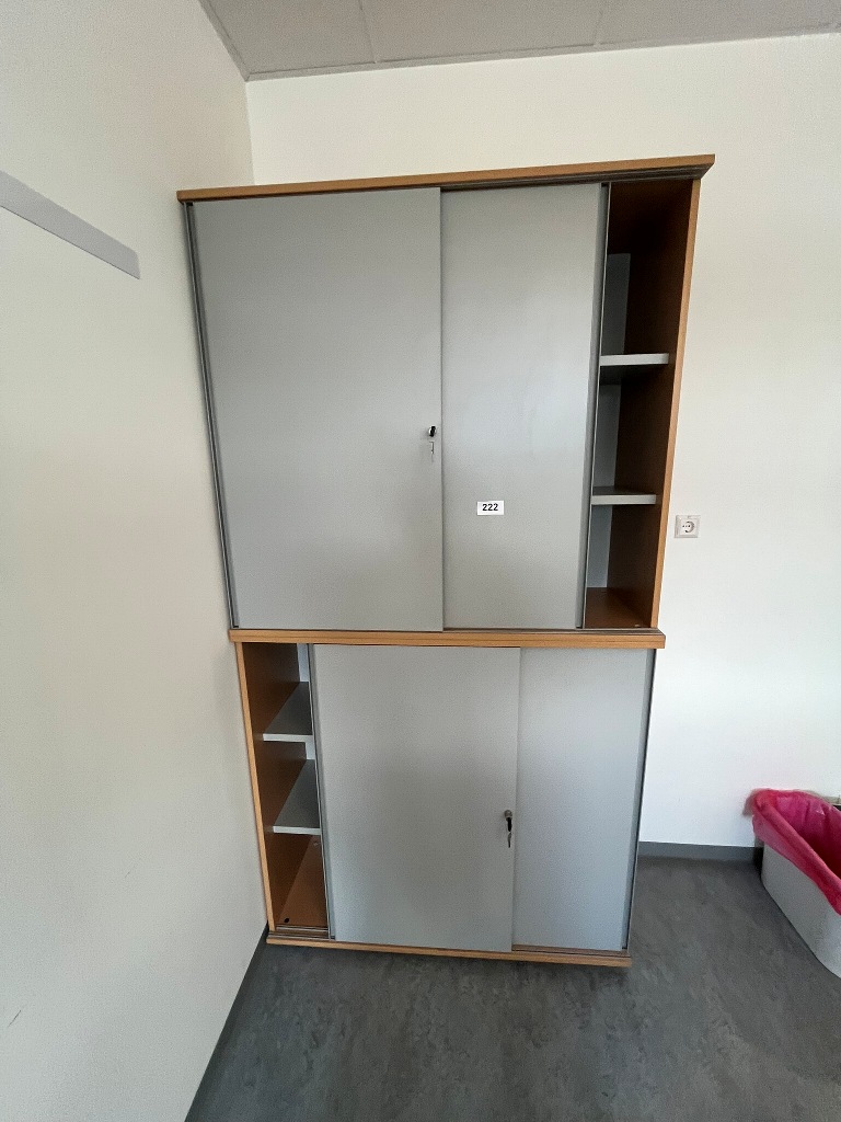 Hali Aktenschrank-Kombination, 2teilig, bestehend aus Ober- und Unterschrank je 120 x 45 x 110 cm?d=2026-09-23 23:53:36
