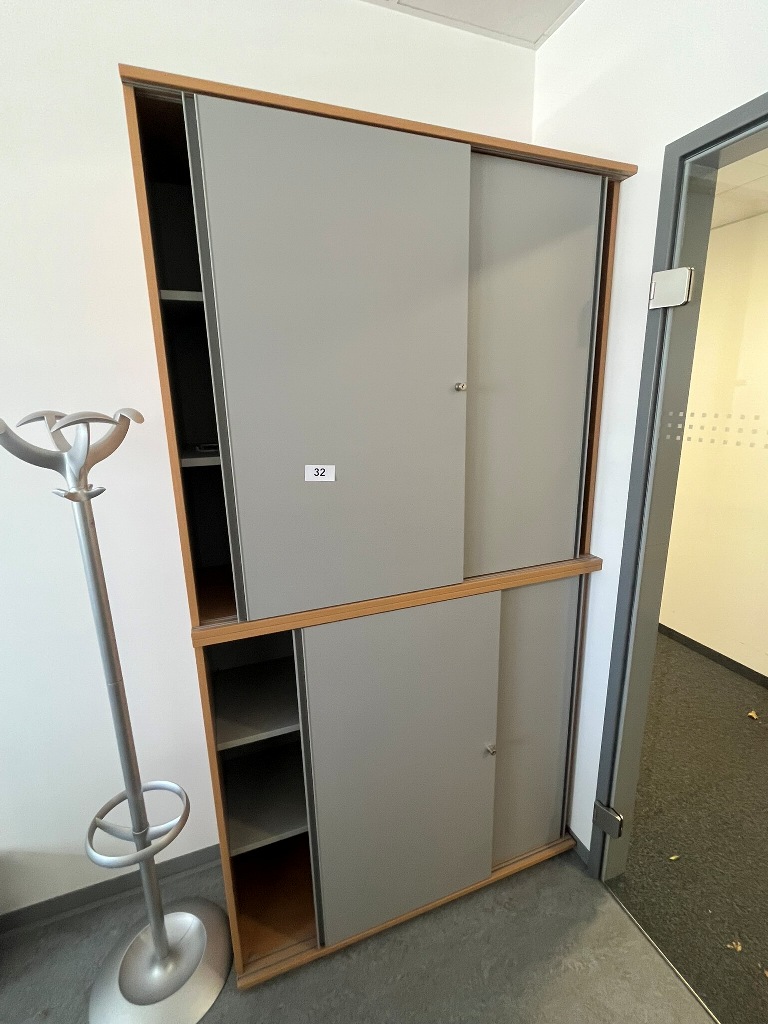 Hali Aktenschrank-Kombination, 2teilig, bestehend aus Ober- und Unterschrank je 120 x 45 x 110 cm?d=2026-09-23 23:55:06