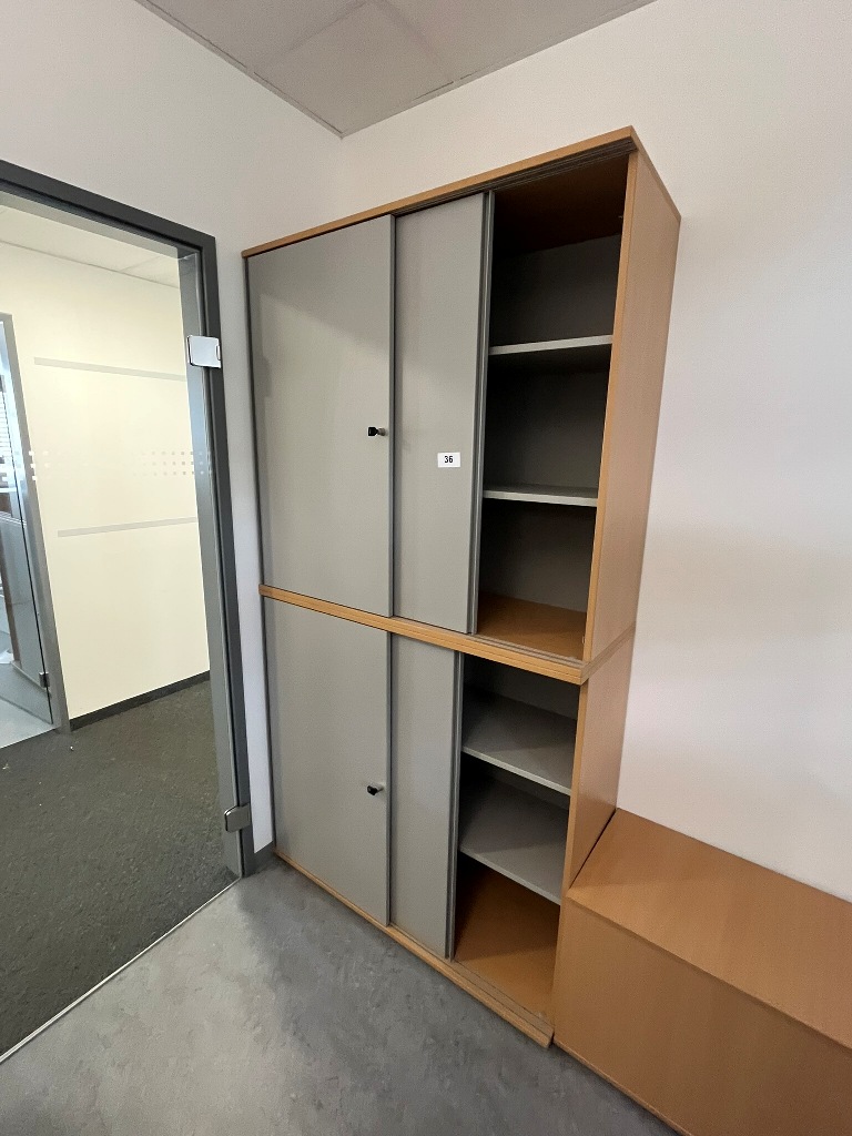 Hali Aktenschrank-Kombination, 2teilig, bestehend aus Ober- und Unterschrank je 120 x 45 x 110 cm?d=2026-09-23 23:07:13