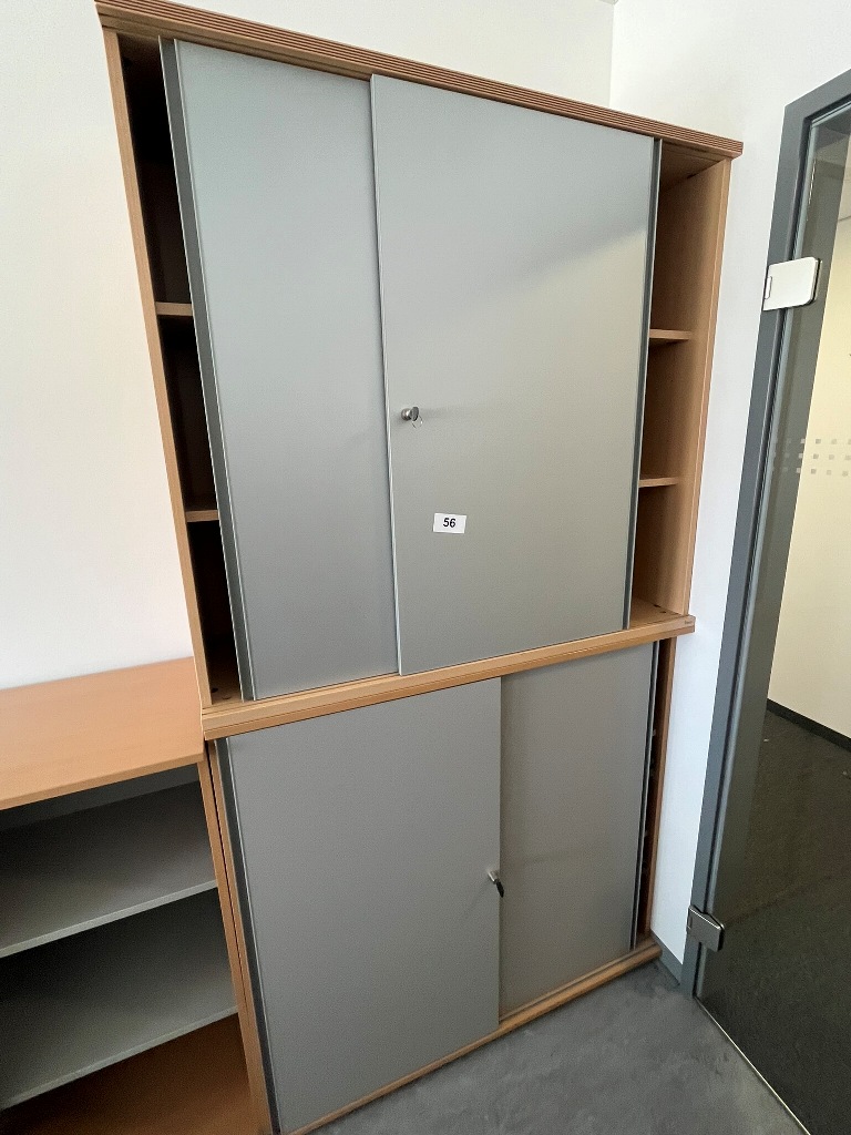 Hali Aktenschrank-Kombination, 2teilig, bestehend aus Ober- und Unterschrank je 120 x 45 x 110 cm?d=2026-09-23 23:55:11