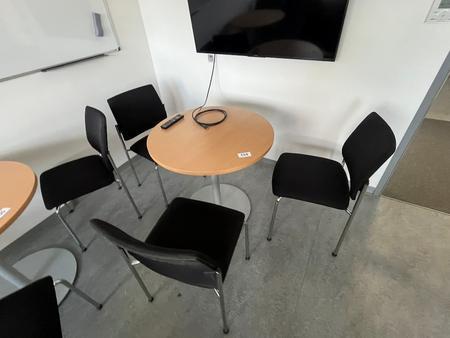 Besuchertisch DM 80 cm