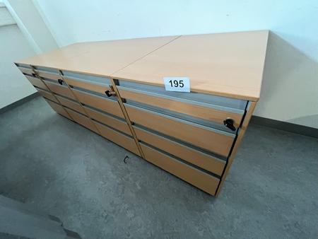 4 Stk.Hali Rollcontainer
