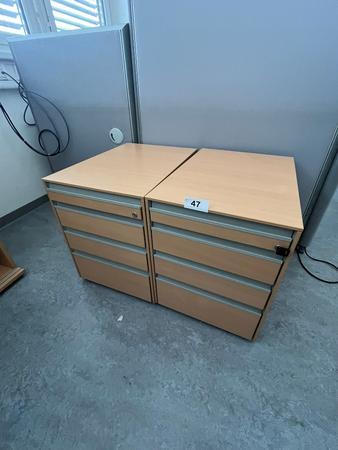 2 Stk. Hali Rollcontainer