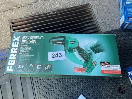 Ferrex Akku Kompakt Multisäge , 20 V, ohne Akku und ohne Ladegerät Ferrex Akku Kompakt Multisäge , 20 V, ohne Akku und ohne Ladegerät