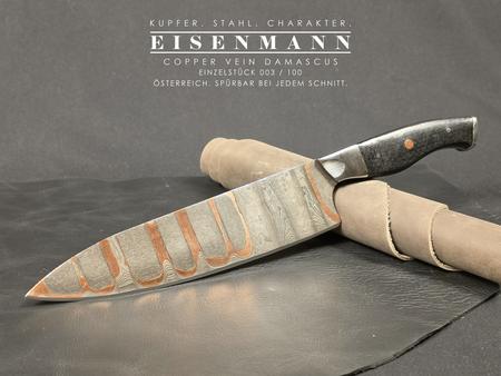 EISENMANN Copper Vein Damascus - Einzelstück Nr. 003/100 EISENMANN Copper Vein Damascus - Einzelstück Nr. 003/100