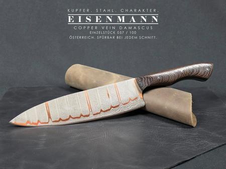 EISENMANN Copper Vein Damascus - Einzelstück Nr. 057/100 EISENMANN Copper Vein Damascus - Einzelstück Nr. 057/100