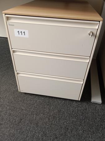 BENE Rollcontainer, Ma�e: ca T 80 cm x B 43 cm