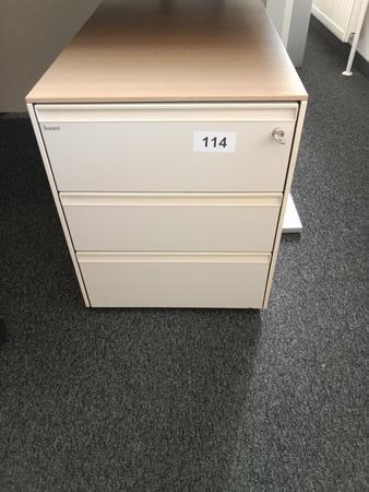 BENE Rollcontainer, Ma�e: ca T 80 cm x B 43 cm