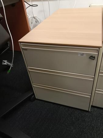 BENE Rollcontainer, Ma�e: ca T 80 cm x B 43 cm