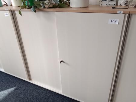 BENE Aktenschrank, 3 Ordnerh�hen, Ma�e B 120 x T 44 x H 113 cm