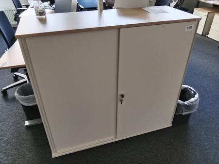 BENE Aktenschrank, 3 Ordnerh�hen, Ma�e B 120 x T 44 x H 113 cm