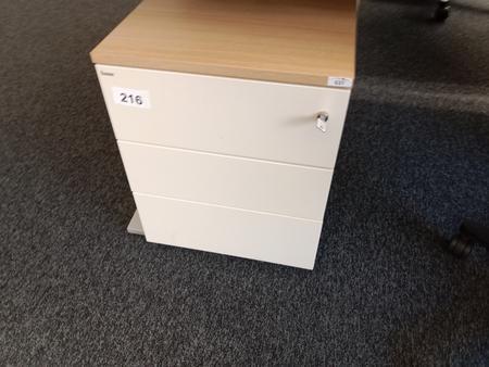 BENE Rollcontainer, Ma�e: ca T 80 cm x B 43 cm