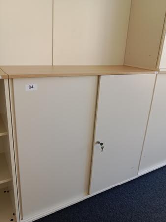 BENE Aktenschrank, 3 Ordnerh�hen, Ma�e B 120 x T 44 x H 113 cm