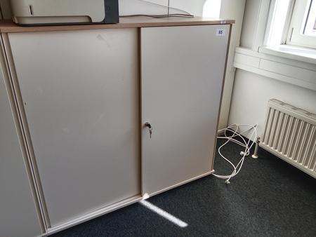 BENE Aktenschrank, 3 Ordnerh�hen, Ma�e B 120 x T 44 x H 113 cm