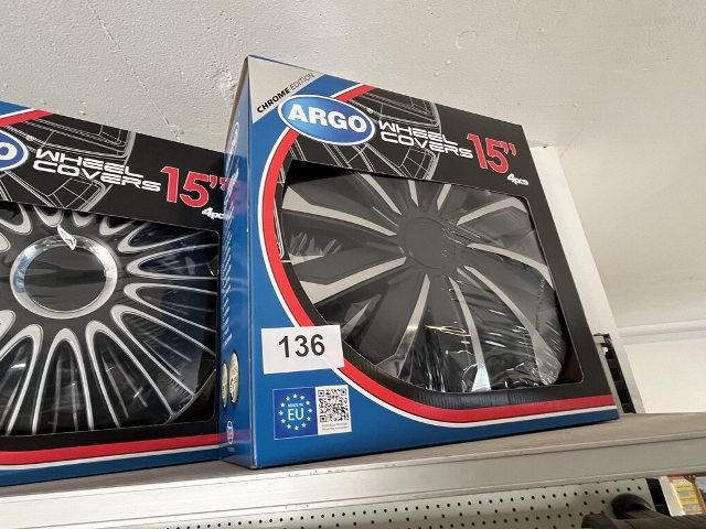 4 ARGO Radkappen 15 Zoll