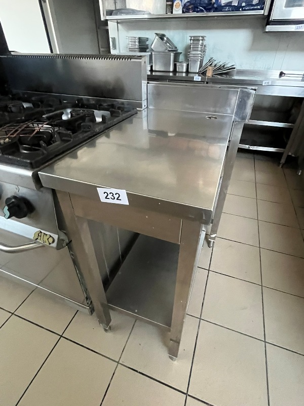 Edelstahl Arbeitstisch ca.40/69/87 cm?d=2026-10-24 10:39:34