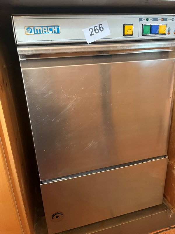 MACH Gl&auml;sersp&uuml;lmaschine ca. 48/73 cm mit 2 K&ouml;rben