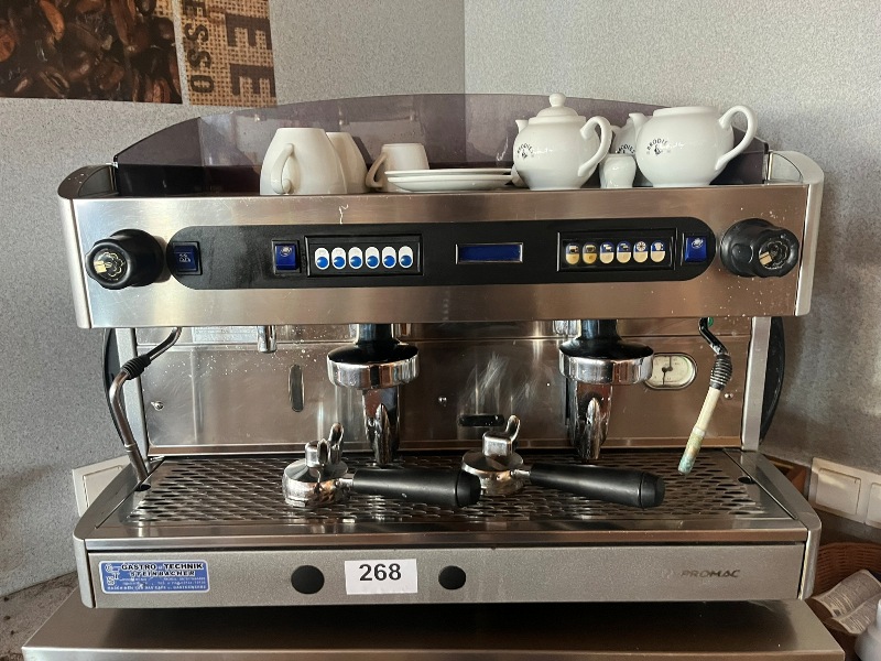 2-gruppige Kaffeemaschine PROMAC 80/55/55 cm ( Gastrotechnik Steinbacher )?d=2026-10-24 10:39:16