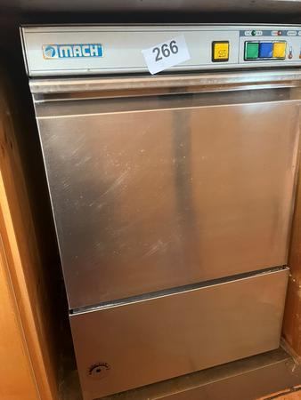MACH Gl�sersp�lmaschine ca. 48/73 cm mit 2 K�rben
