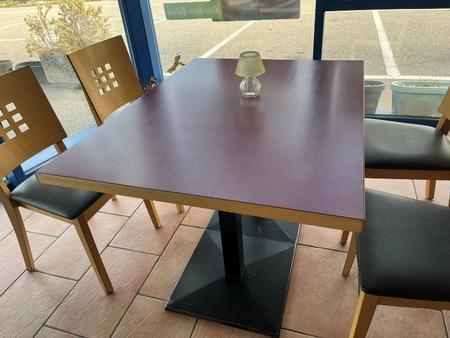 7 St�ck Gastrotische jeweils 120/80 cm