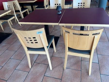 26 St�ck Gastrost�hle mit Bezug